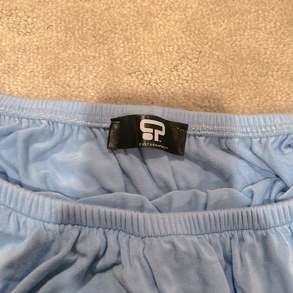 BUNDLE- Long Flowy Blue Dress - Picture 6 of 6